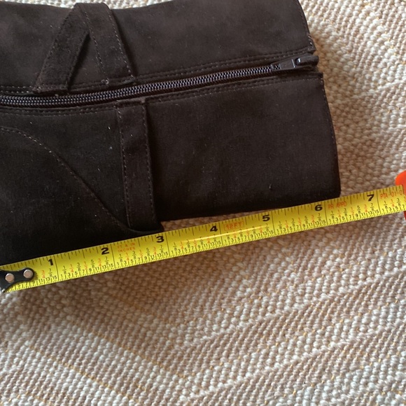 Ann Taylor “Rickie” Dark Chocolate Suede Ankle Boot, Size 8M - Picture 10 of 12